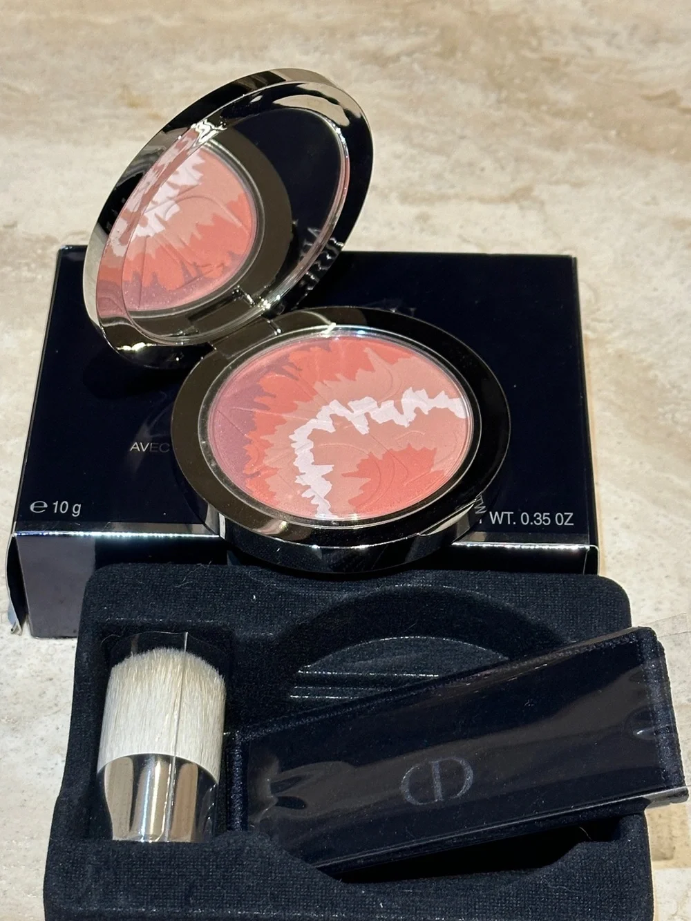 Dior Diorskin Nude Tan Tie Dye Blush 001 Pink Sunrise (RARE)